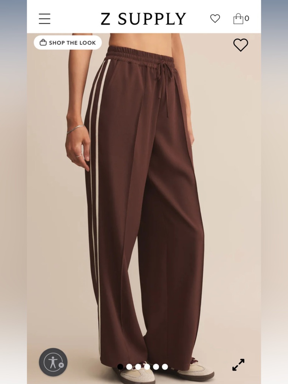Z Supply Saunder Track Pant NWOT